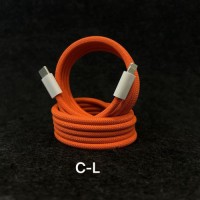 Wholesale Magnetic PD240W 100W 60W Braided Type C Usb Fast Charging Cable Data Cables For iPhone 16 15